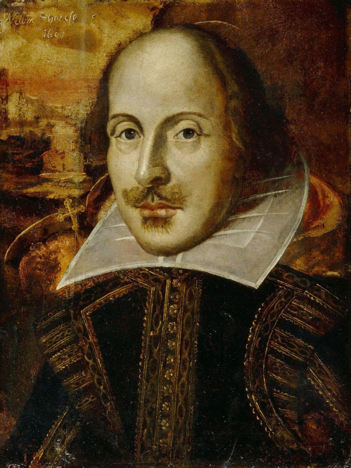 William Shakespeare Portrait from Wikipedia